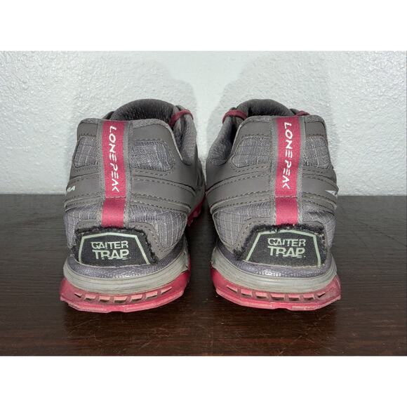 Altra Lone Peak 4 Women's Size 11 Grey Trail Running Hiking Shoes Sneakers - Picture 5 of 11